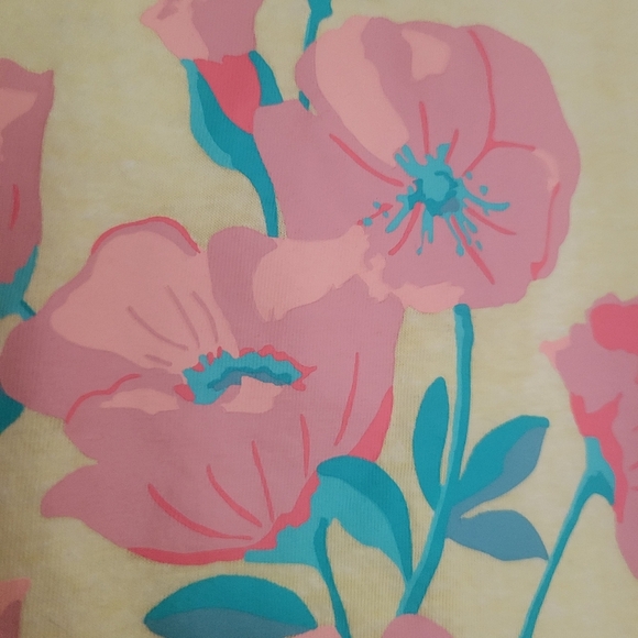 St. John's Bay Floral Tee - Picture 4 of 5